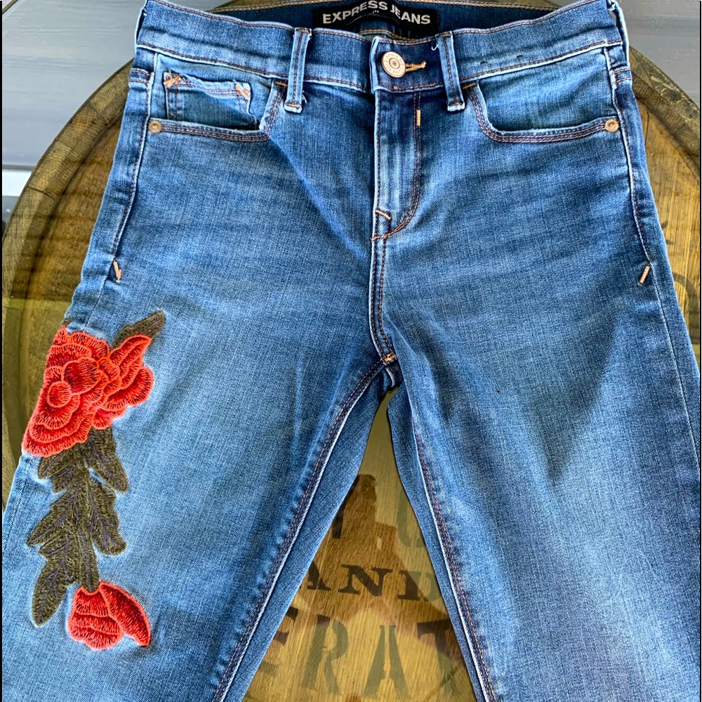 SZ 2 Express Ankle legging Jeans